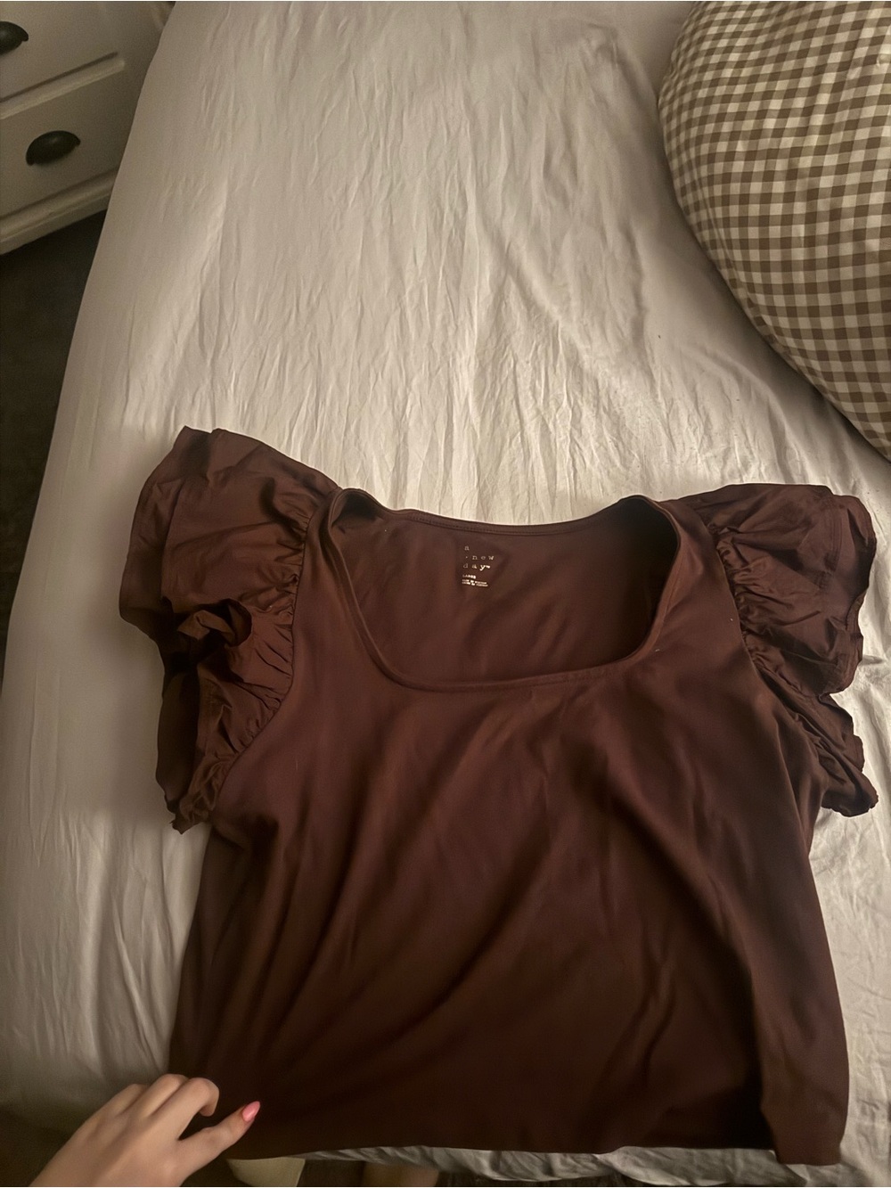 Women’s brown blouse